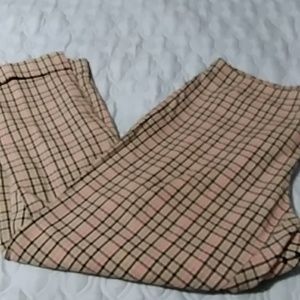 J Jill Premium Bistrech Plaid Pants